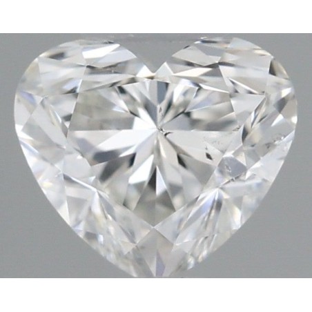 Diament serce, 0.42ct, SI1, H, GIA 7528450697