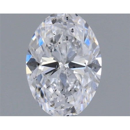 Diament szlif owalny, 0.41ct, SI2, D, HRD 250000258784