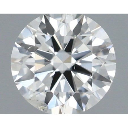 Diament szlif okrągły, 0.4ct, SI2, H, IGI 734509107