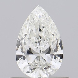 Diament szlif gruszkowy, 0.5ct, VS1, I, GIA 6535297826