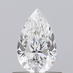 Diament szlif gruszkowy, 0.5ct, VVS1, F, GIA 7531365524