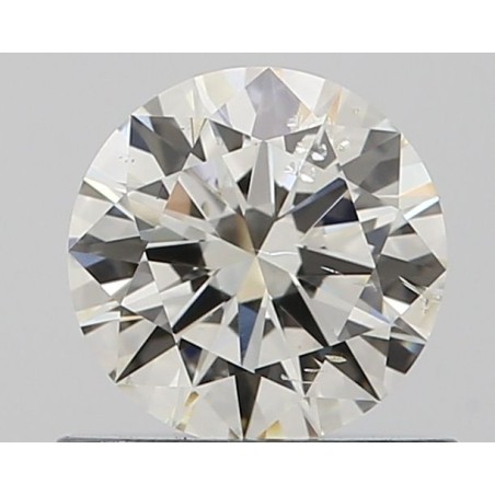 Diament szlif okrągły, 0.59ct, SI2, I, GIA 2506121535