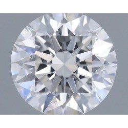 Diament szlif okrągły, 0.4ct, SI1, F, GIA 7516986126