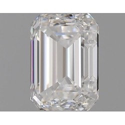 Diament szlif szmaragdowy, 0.7ct, VVS1, F, GIA 3475191119