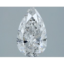 Diament szlif gruszkowy, 1.3ct, SI2, E, HRD 250000261594