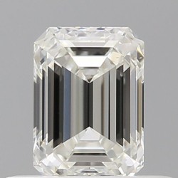 Diament szlif szmaragdowy, 0.5ct, VS2, H, GIA 6532519645