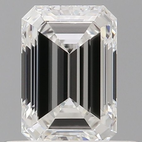 Diament szlif szmaragdowy, 0.61ct, VS1, F, GIA 7523361080
