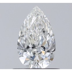Diament szlif gruszkowy, 0.51ct, VVS1, I, GIA 7526366277