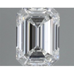 Diament szlif szmaragdowy, 0.46ct, SI1, F, GIA 6532092047
