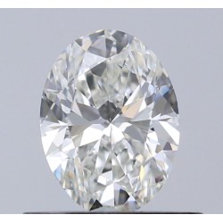Diament szlif owalny, 0.5ct, VVS2, H, GIA 6532043816