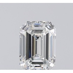 Diament szlif szmaragdowy, 0.5ct, SI1, H, GIA 6521898434