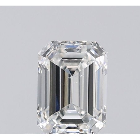 Diament szlif szmaragdowy, 0.5ct, SI1, H, GIA 6521898434