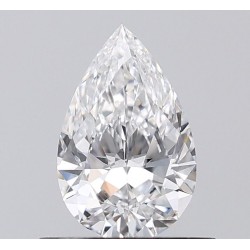 Diament szlif gruszkowy, 0.5ct, VS2, E, GIA 6535161142