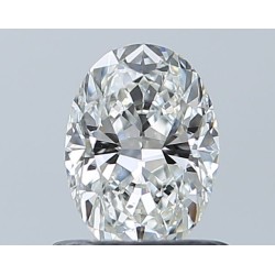 Diament szlif owalny, 0.7ct, SI1, H, GIA 2235733782