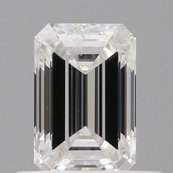 Diament szlif szmaragdowy, 0.5ct, VS1, E, GIA 2538595423