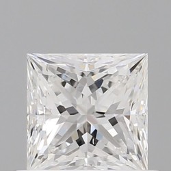 Diament szlif princess, 0.5ct, VS2, E, GIA 6535128004