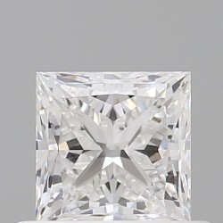 Diament szlif princess, 0.5ct, SI1, E, GIA 1533126618