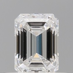 Diament szlif szmaragdowy, 0.5ct, VS1, D, GIA 3535114012