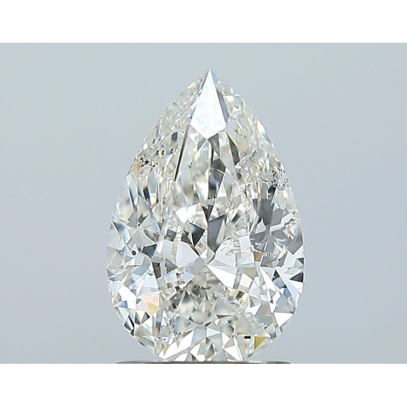 Diament szlif gruszkowy, 1.51ct, SI2, H, HRD 250000256587