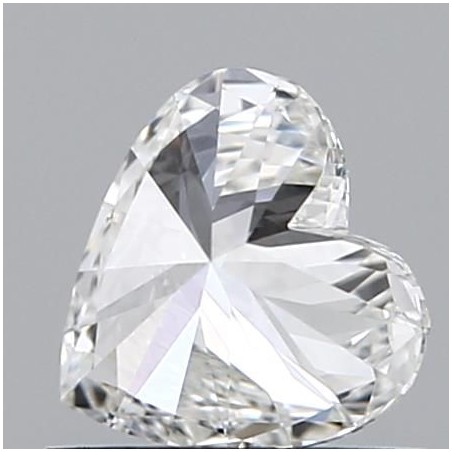 Diament serce, 0.7ct, VVS1, H, GIA 2456539858