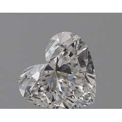 Diament serce, 0.5ct, VVS2, E, GIA 6535494969