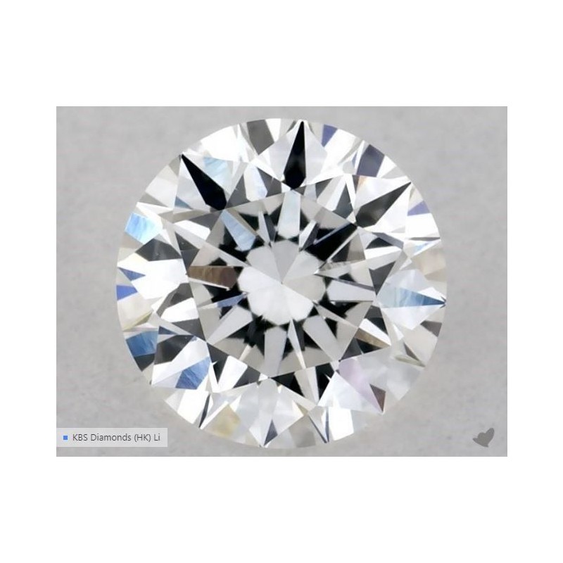Diament szlif okrągły, 0.4ct, VS2, E, GIA 2488300777