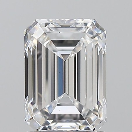 Diament szlif szmaragdowy, 1.7ct, VS2, E, GIA 2524473757