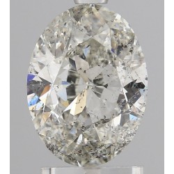 Diament szlif owalny, 2ct, SI2, G, HRD 200000072871