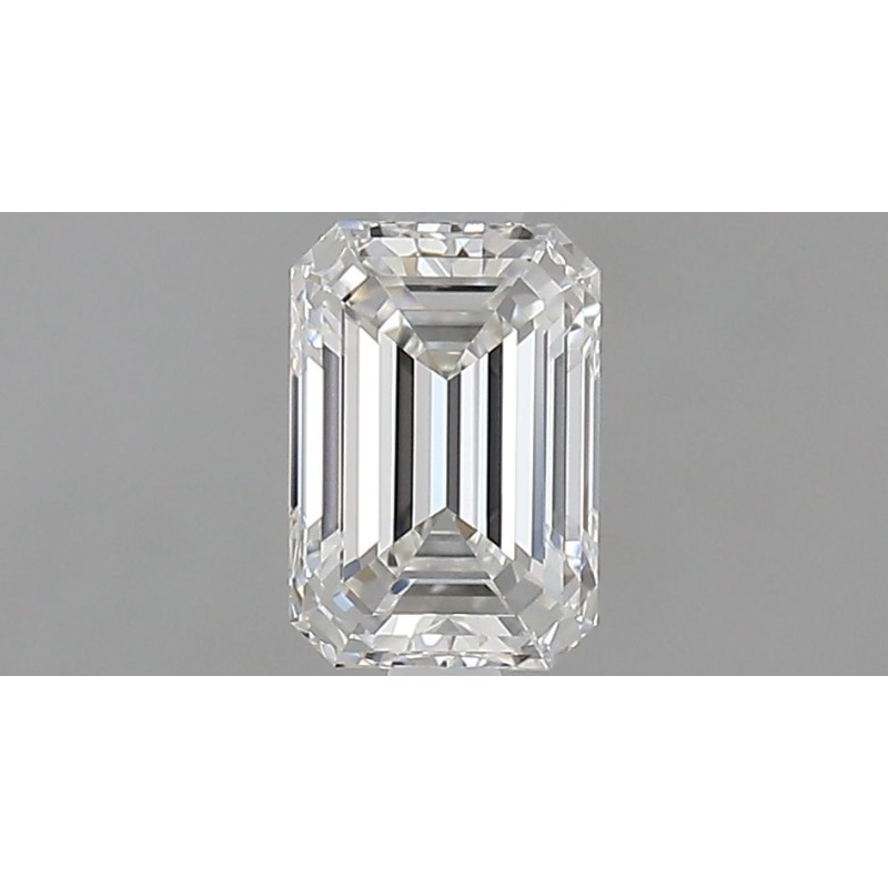Diament szlif szmaragdowy, 0.7ct, VVS1, F, GIA 6521760137