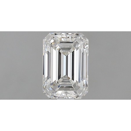 Diament szlif szmaragdowy, 0.7ct, VVS1, F, GIA 6521760137