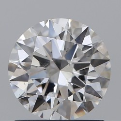 Diament szlif okrągły, 1.12ct, SI1, E, GIA 7533517139