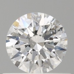 Diament szlif okrągły, 0.56ct, SI2, D, GIA 6525523777