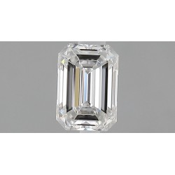 Diament szlif szmaragdowy, 0.72ct, VVS1, F, GIA 3535148626