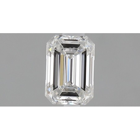 Diament szlif szmaragdowy, 0.72ct, VVS1, F, GIA 3535148626