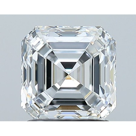 Diament szlif szmaragdowy kwadratowy, 1.56ct, VS2, F, GIA 6532788871