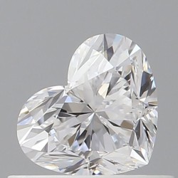 Diament serce, 0.52ct, VVS2, D, GIA 3535125350