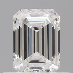 Diament szlif szmaragdowy, 0.5ct, VVS2, D, GIA 5533590859
