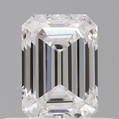 Diament szlif szmaragdowy, 0.5ct, VVS2, D, GIA 5533590859