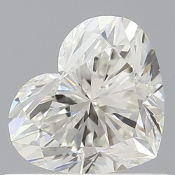 Diament serce, 0.7ct, VVS1, I, GIA 1519659429