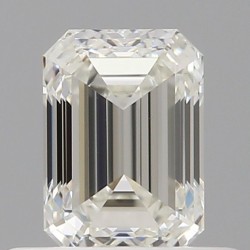 Diament szlif szmaragdowy, 0.5ct, VVS1, I, GIA 2534593842