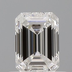 Diament szlif szmaragdowy, 0.51ct, VVS2, E, GIA 6521686494