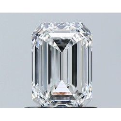 Diament szlif szmaragdowy, 1.01ct, VS1, F, GIA 1232746081