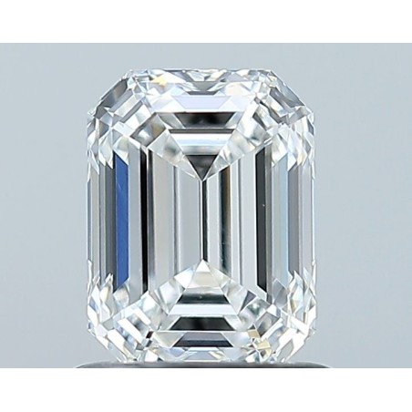Diament szlif szmaragdowy, 1ct, VS2, F, GIA 2235751326