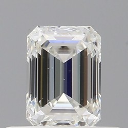 Diament szlif szmaragdowy, 0.52ct, VS1, G, GIA 6531636933