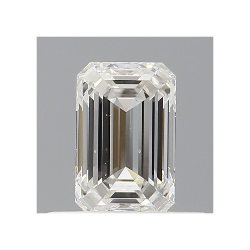 Diament szlif szmaragdowy, 0.5ct, VS2, H, GIA 2534249371