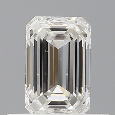 Diament szlif szmaragdowy, 0.5ct, VS2, H, GIA 2534249371