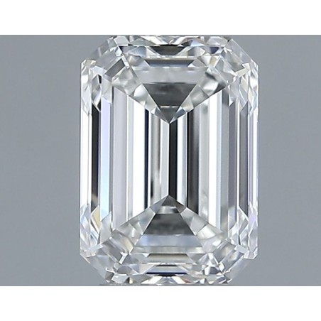 Diament szlif szmaragdowy, 0.7ct, VVS2, H, GIA 6531584996