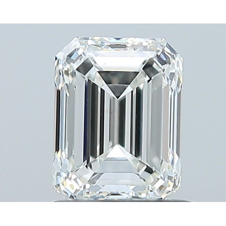 Diament szlif szmaragdowy, 1ct, VS2, G, GIA 2231749013