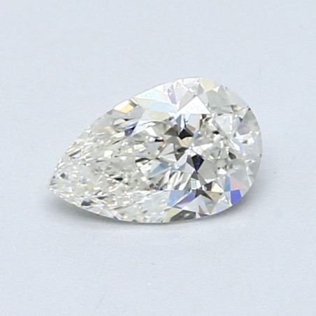 Diament szlif gruszkowy, 0.6ct, SI1, I, GIA 6492777309