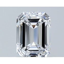 Diament szlif szmaragdowy, 1.01ct, VS1, D, GIA 6233745986